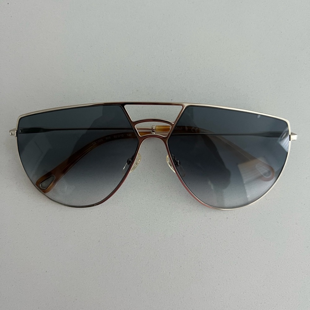 Chloe Aviator Sunglasses and Case